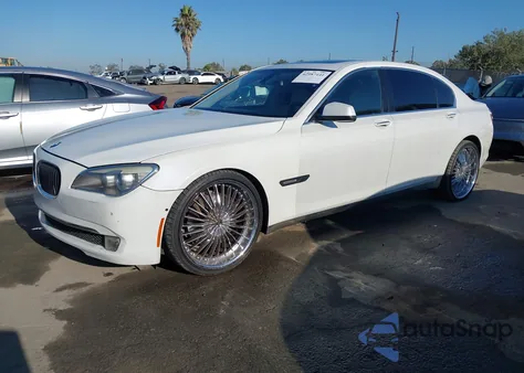 2011 BMW 740Li from USA, damaged, VIN WBAKB4C54BC574990